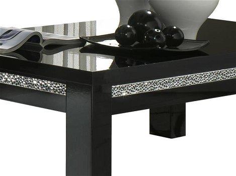 Salontafel Chrome Hoogglans zwart Snel leverbaar-SALE-- - 3