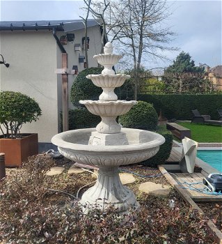 Grote renaissance fontein - 4