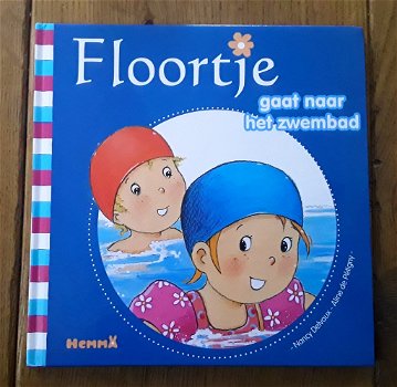 Floortje gaat naar het zwembad - 0