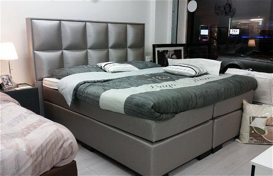 Bedden Boxspring design hoofdbord set AANBIEDING !!! - 2