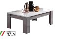 Salontafel Granada marmer grijs- wit -SALE!- - 1 - Thumbnail