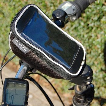 Fietstas, stuurtas voor smartphone navigatie - 1