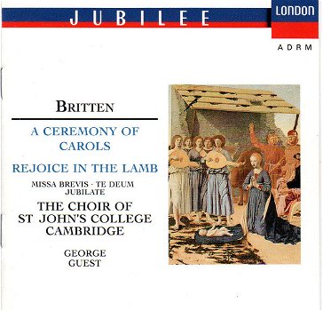 George Guest - Britten - A Ceremony Of Carols - Rejoice In The Lamb (CD) - 0