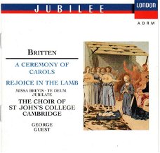 George Guest - Britten - A Ceremony Of Carols - Rejoice In The Lamb (CD)