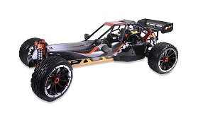 RC auto benzine Pitbull buggy truck 1:5 2.4Ghz 30cc RTR