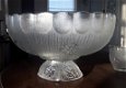 Vintage punch bowl / punchbowl masserini primavera op voet met glazen en haakjes - 2 - Thumbnail