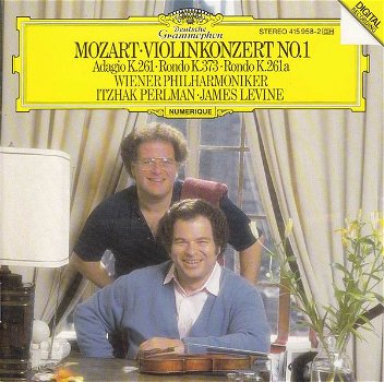 Itzhak Perlman - Mozart: Violin Concerto No.1; Adagio; 2 Rondos (CD) - 0