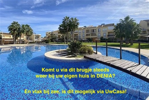 Uw eigen mooie Appartement in DENIA bij zee met parking en met - 0