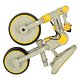 Driewieler Trike Fix V4 | Met luifel | inklapbaar | Kleur geel/grijs - 6 - Thumbnail