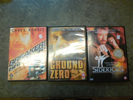 DVD : Chuck Norris 3x (NIEUW) - 0
