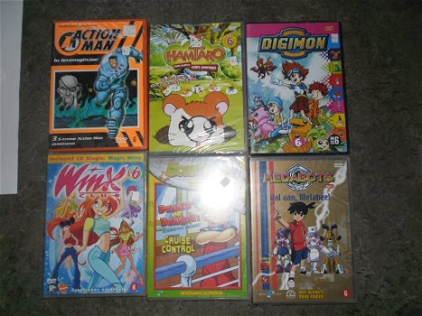 DVD : Kinderfilms en tekenfilms 19x (NIEUW) - 0