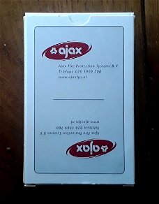 Pak speelkaarten van ajax (ajax fire protection systems b.v.)
