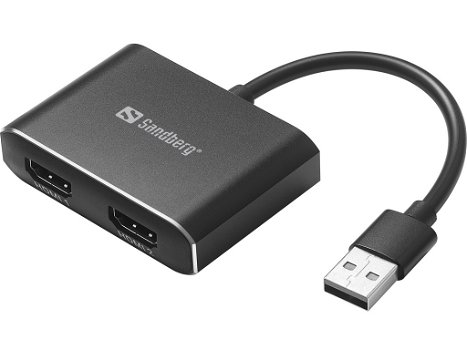 USB to 2x HDMI Link - 0