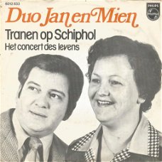 Duo Jan En Mien – Tranen Op Schiphol (1978)