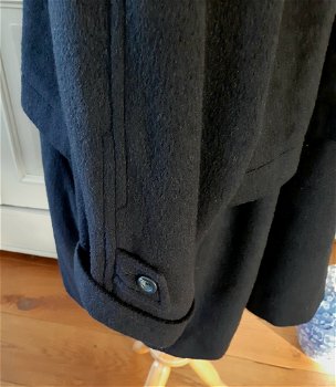 Winterjas van wol en mohair - donkerblauw maat 48 - 5