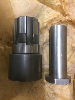 SPROCKET SHAFT offset voor bredere band, nieuw, 1 INCH (25,4mm) - 0