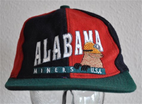 Wollen baseball cap pet Alabama Miners USA - 0