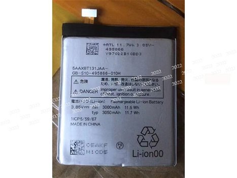 New battery 5AAXBTT131JAA GB-S10-495866-010H 3050mAh/11.7WH 3.85V for KYOCERA PHONE - 0