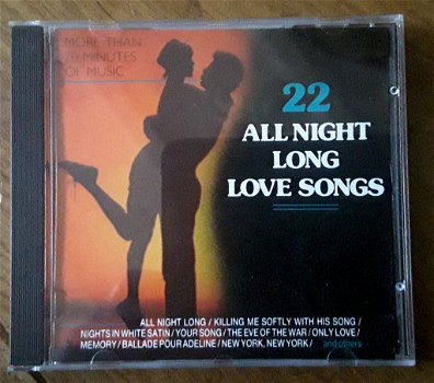 Cd: 22 All Night Long Love Songs - 0