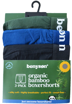 3-Pack Organic Bamboe Heren Boxershorts 7016 - 4