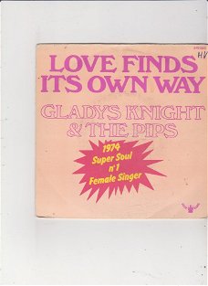 Single Gladys Knight & The Pips - Love finds its own way