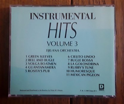 Cd: Instrumental Hits - Volume 3 - Tijuana Orchestra. - 1
