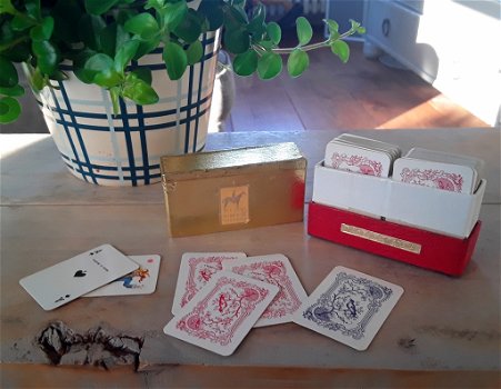 Mini patience kaarten sets - piatnik - in luxe doosje - 1