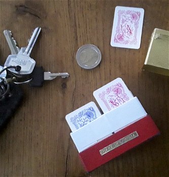 Mini patience kaarten sets - piatnik - in luxe doosje - 2
