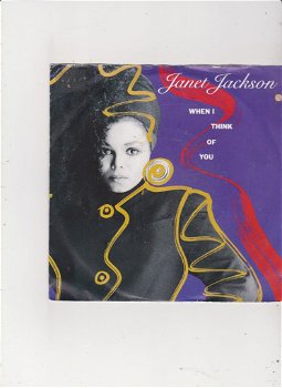 'Single Janet Jackson - When I think of you - 0