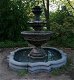 Barokstijl fontein met rand - 3 - Thumbnail