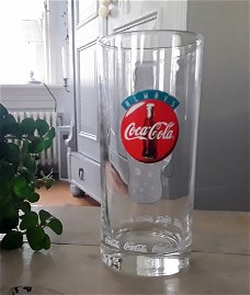 Vintage / retro glas van always coca cola