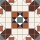 Klassieke Victoriaanse retro patroontegels Vives ceramica - 1 - Thumbnail