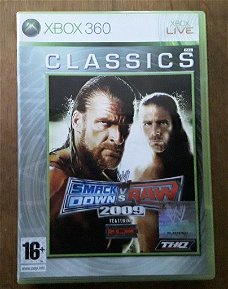 Smack down vs raw classics (xbox 360 game)