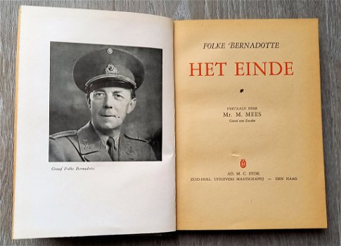 [Tweede Wereldoorlog] Het Einde - Folke Bernadotte - 1