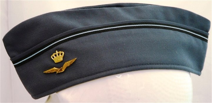 Schuitje Veldmuts, Uniform DT (Dagelijks Tenue), Officier, Koninklijke Luchtmacht, maat 59, 2012.(1) - 0