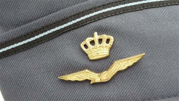 Schuitje Veldmuts, Uniform DT (Dagelijks Tenue), Officier, Koninklijke Luchtmacht, maat 59, 2012.(1) - 2