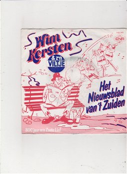 Single Wim Kersten/Z'n Viltje- Het nieuwsblad van 't Zuiden - 0