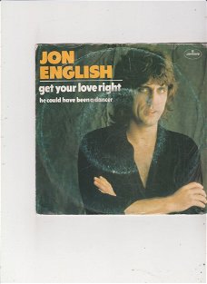 Single John English - Get your love right