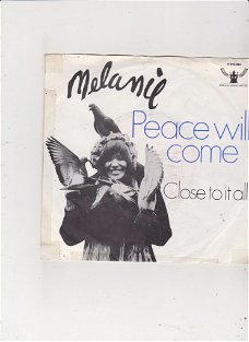 Single Melanie - Peace will come