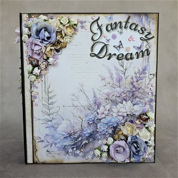 Finished Project handmade by scrapqueen the Fantasy DReam Mini Album with a twist - 1