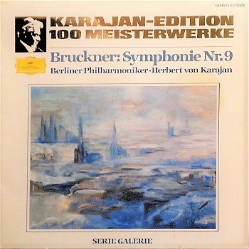 LP - Bruckner Symphonie Nr.9 - Berliner, Herbert von Karajan - 0