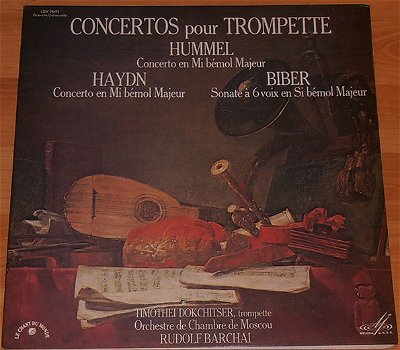 LP - Concertos pour trompette - Timothei Dokchitser - 0