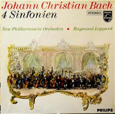 LP - Johann Christian Bach - 1 Sinfonien - Raymond Leppard