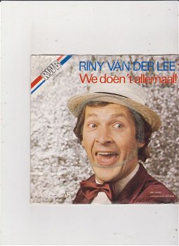 Single Riny van der Lee - We doen 't allemaal - 0
