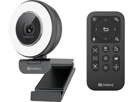 Streamer USB Webcam Pro Elite + afstandsbediening + gamers - 0
