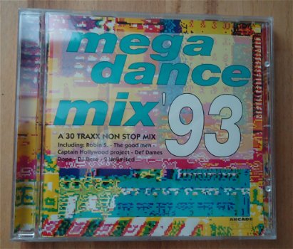 Te koop de originele CD Mega Dance Mix 1993 van Arcade. - 5