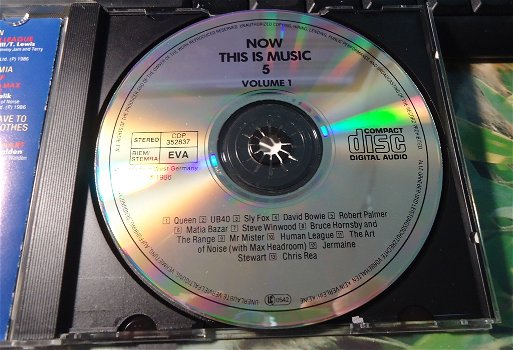 Originele verzamel-CD Now This Is Music 5 Volume 1 van EVA. - 7