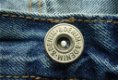 Te koop gedragen blauwe spijkerbroek van H&M (maat: 36). - 4 - Thumbnail