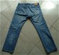 Te koop gedragen blauwe spijkerbroek van H&M (maat: 36). - 6 - Thumbnail