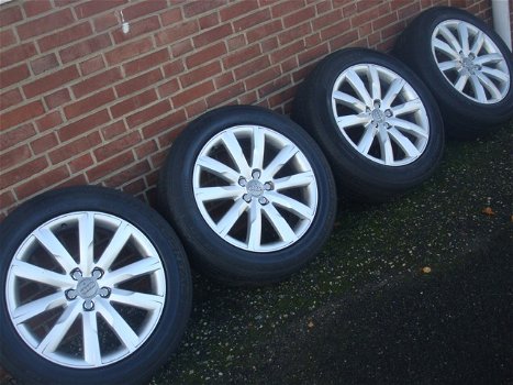 19 inch Originele Highline Audi Q5 Velgen & Banden 5x112 - 2